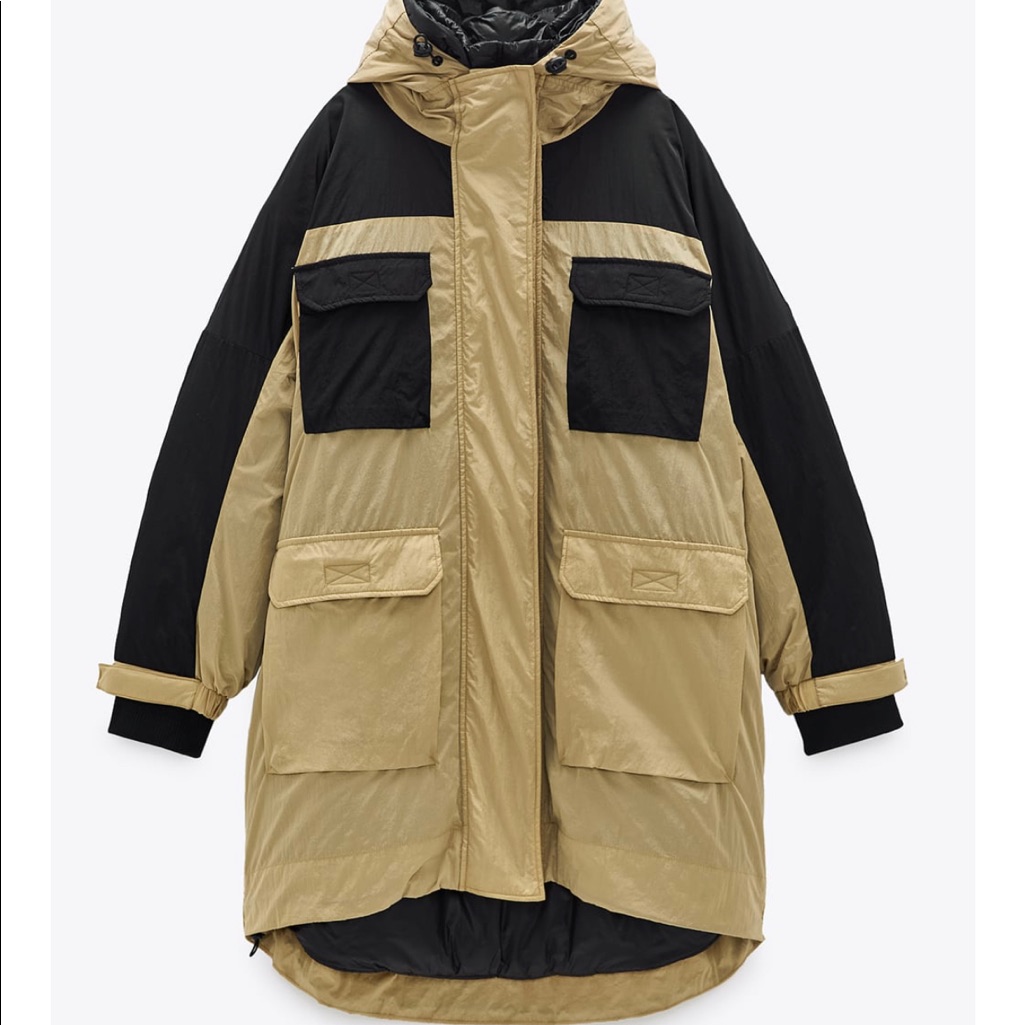 Zara Limited Edition Puffer Jacket Xs